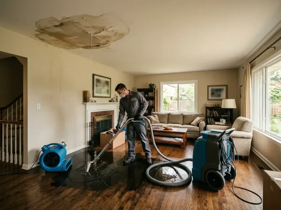 attic-pipe-burst-ceiling-drip-008 — frequently asked questions, Water Damage Restoration & Carpet Care in Linganore, MD